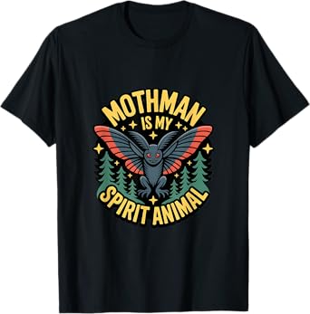 Moth Mann Cryptid Mothman T-Shirt