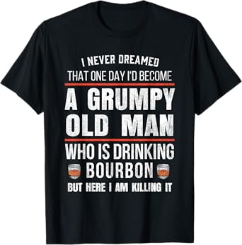 Kentucky Bourbon Whiskey Retirement Gift Malt Whisky Retiree T-Shirt