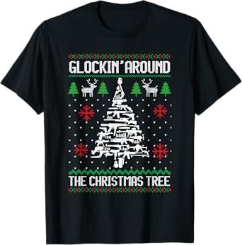 Glockin' Around The Christmas Tree Apparel T-Shirt