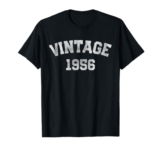 Vintage - 1956 69th Birthday Men Women Retro 69 Years Old T-Shirt