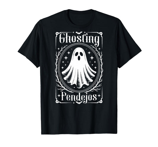 Ghosting Pendejos Funny Mexican Ghost Halloween (ON Back) T-Shirt