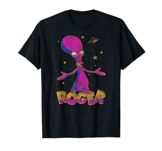 American Dad Outer Space Roger Cartoon T-Shirt