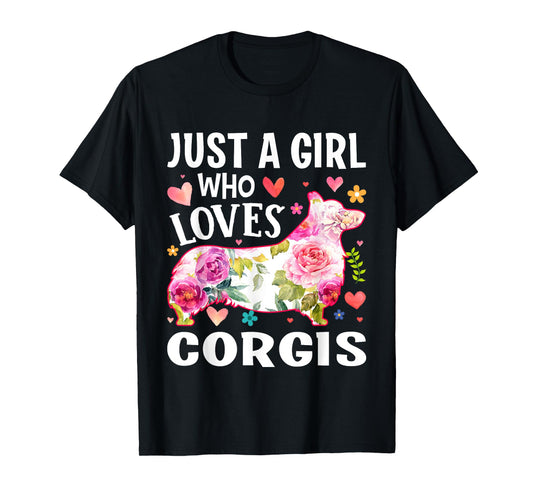 Mother's Day Just A Girl Who Loves Corgis T-Shirt