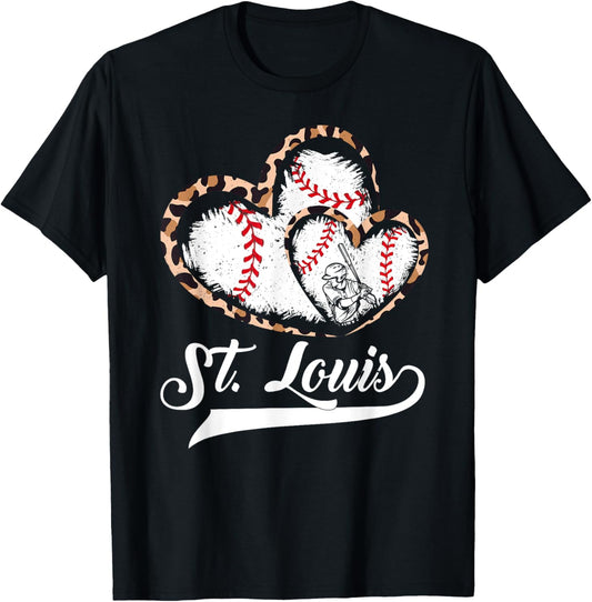Vintage St.Louis Heart T-Shirt