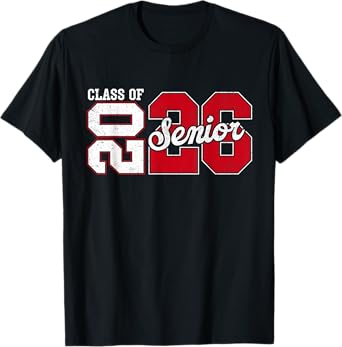 Class Of 2026 Senior Back To First Day Of School Teacher Kid T-Shirt
