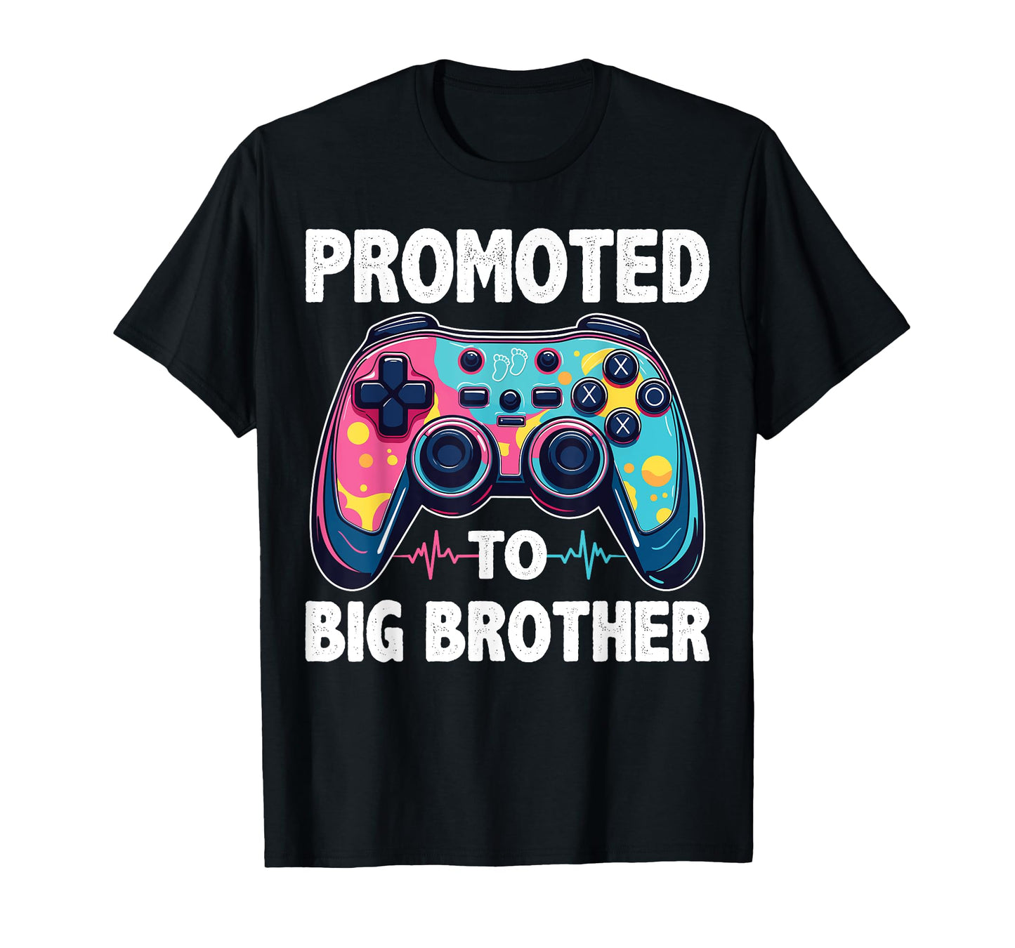 Video Gamer Gender Reveal Party Promoted To Big Brother T-Shirt
