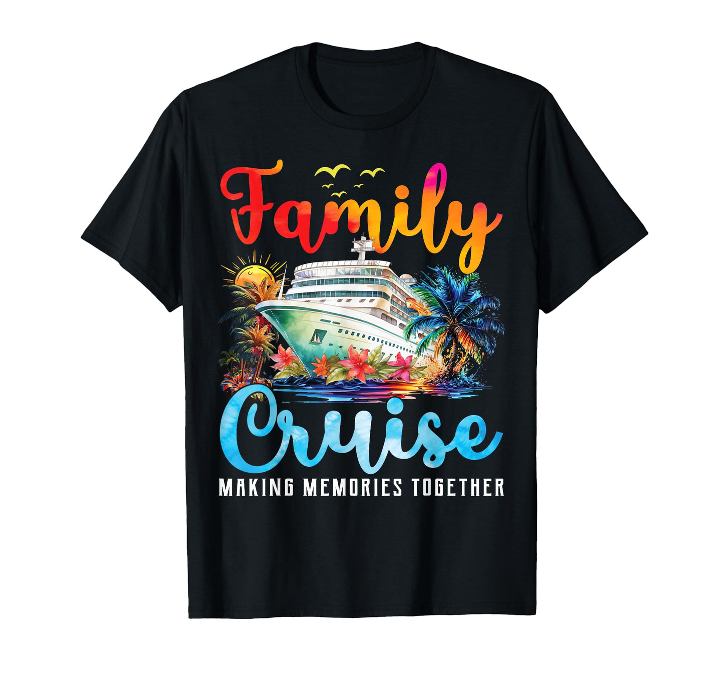 Family Cruise 2025 Family Matching Cruise Vacation Party T-Shirt