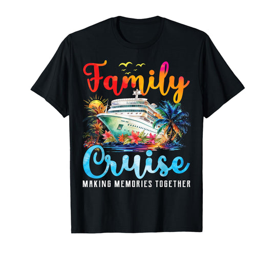 Family Cruise 2025 Family Matching Cruise Vacation Party T-Shirt