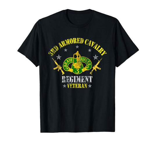 3rd Armored Cavalry Regiment Veteran Patriotic Veterans Day T-Shirt
