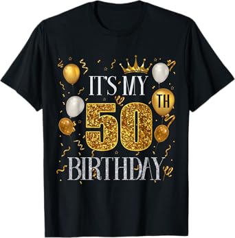 Its My 50th Birthday Happy 1973 Birthday For Men Women T-Shirt