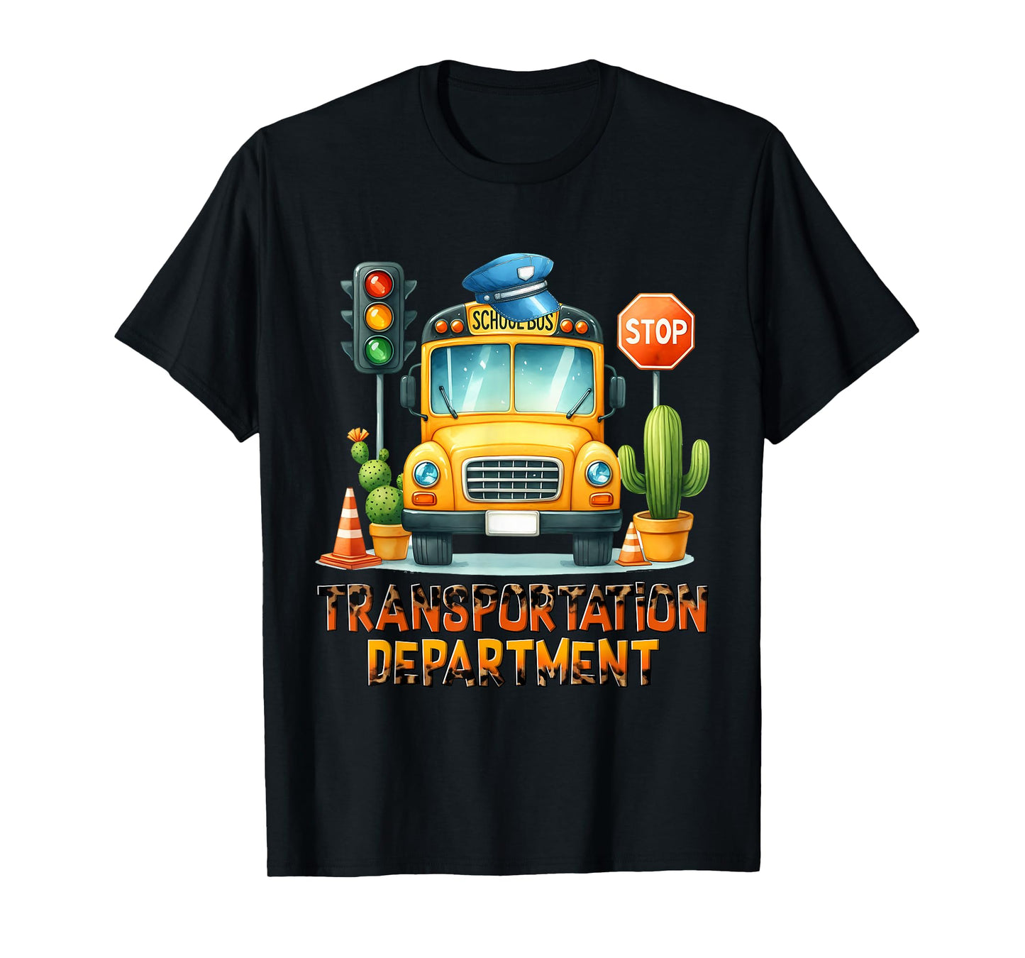 School Bus Driver transportation department T-Shirt