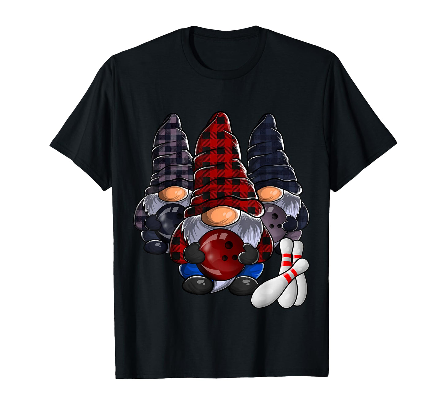 Funny Gnome Bowling T-Shirt