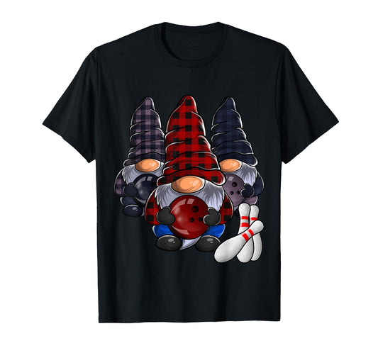 Funny Gnome Bowling T-Shirt