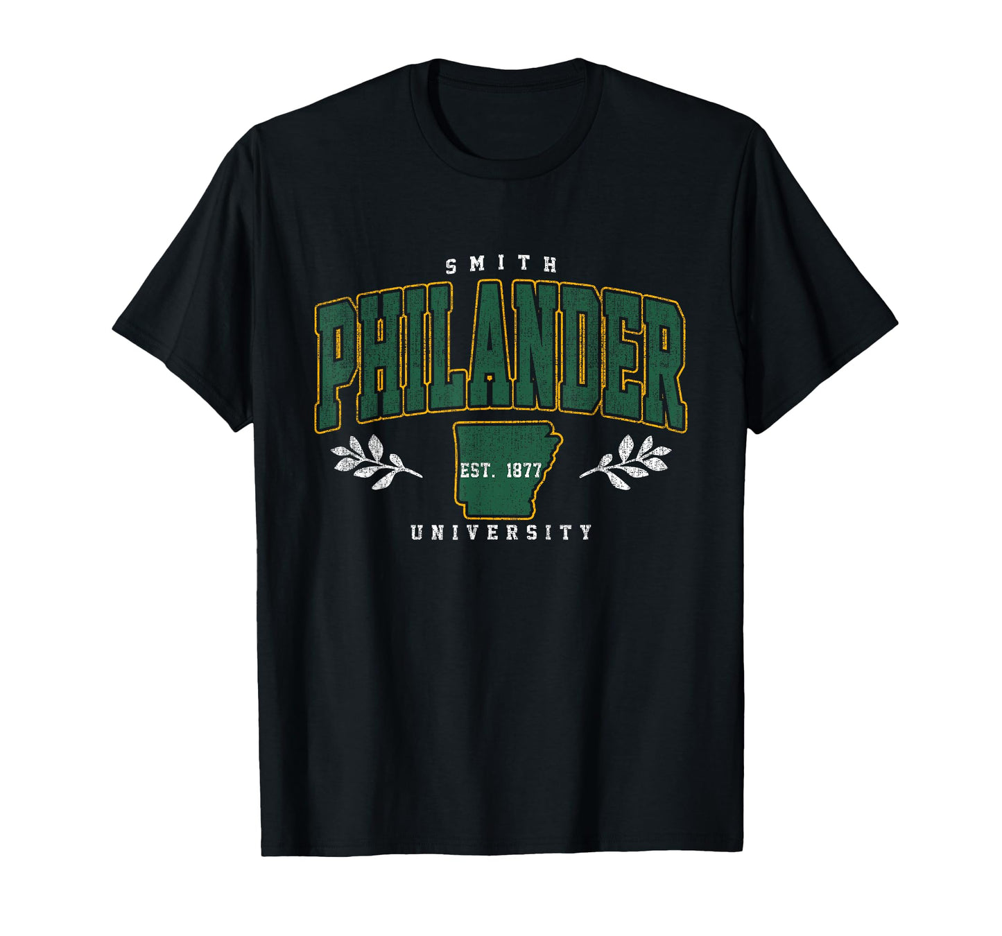 Philander Smith Collegiate Arch Retro Design for Men Women T-Shirt