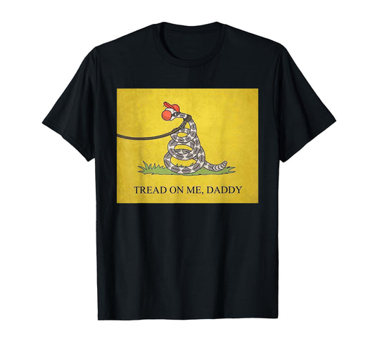 Vintage Tee Co. T-Shirt - Daddy Humor Adult Joke For Men Women - Black - Small - Unisex - Short Sleeve - Modern Cartoon Mandarin Collar - Christmas, Birthday Occasion - Humor Theme - Casual Lifestyle