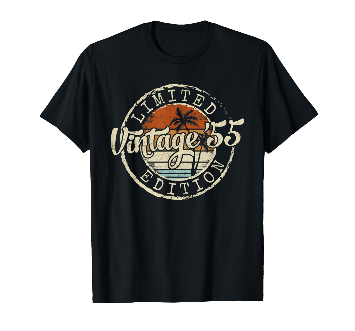 Vintage 1955 70th Birthday Gifts For Men Women 70 Year Old T-Shirt