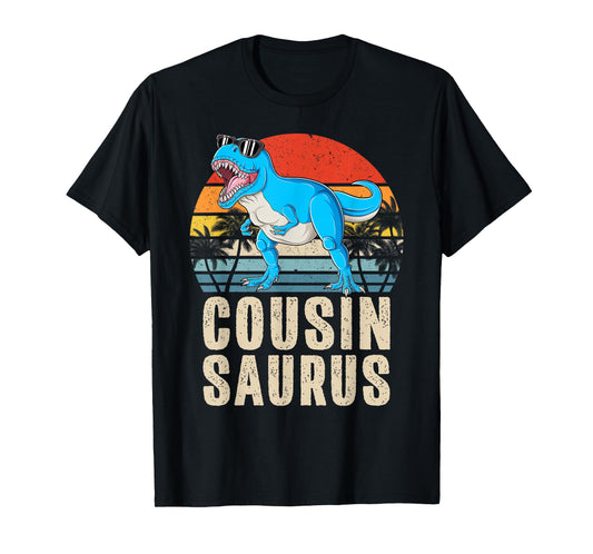 Cousinsaurus T Rex Dinosaur Cousin Saurus Family Matching T-Shirt