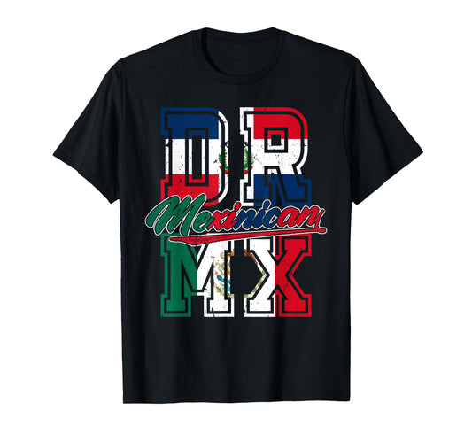 Mexinican Half Mexican & Dominican Hispanic Heritage Month T-Shirt