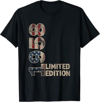 67th Birthday Gift men Vintage born 1958 turning 67 Year Old T-Shirt