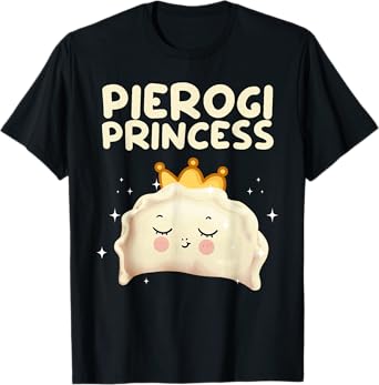 Cute Pierogi Art Women Girls Kids Pierogi Polish Dumpling T-Shirt