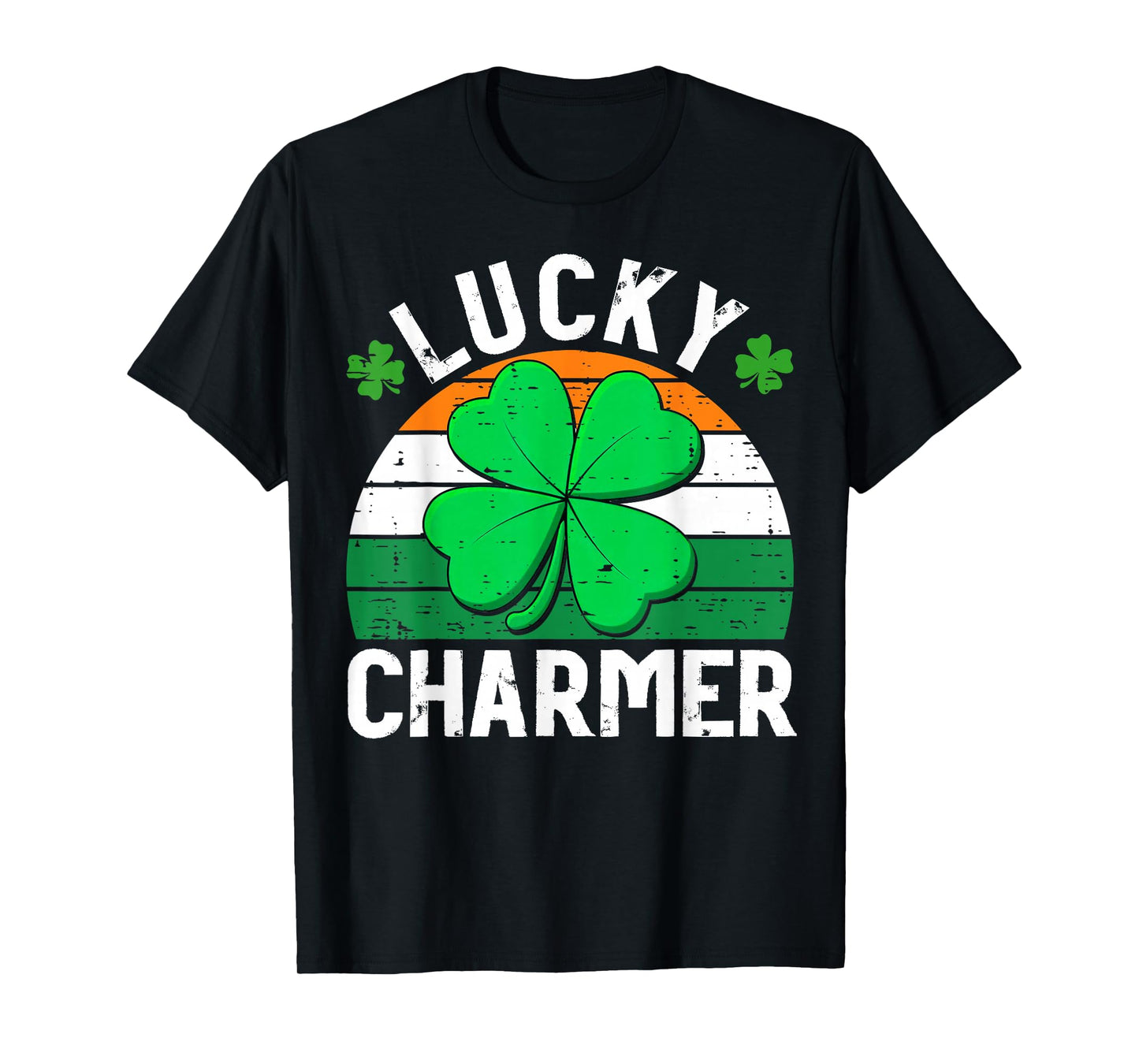 Lucky Charmer Shirts Boys Kids Girls Funny St Patricks Day T-Shirt