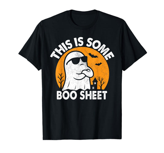 Cool Ghost Funny Halloween Costume Spooky Party T-Shirt
