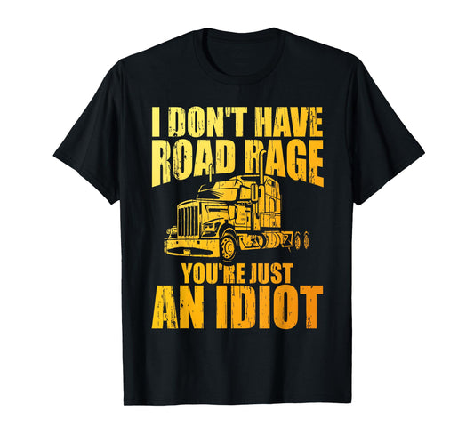 Best Truck Driver Art for Men Dad Women Trucking CDL Trucker T-Shirt