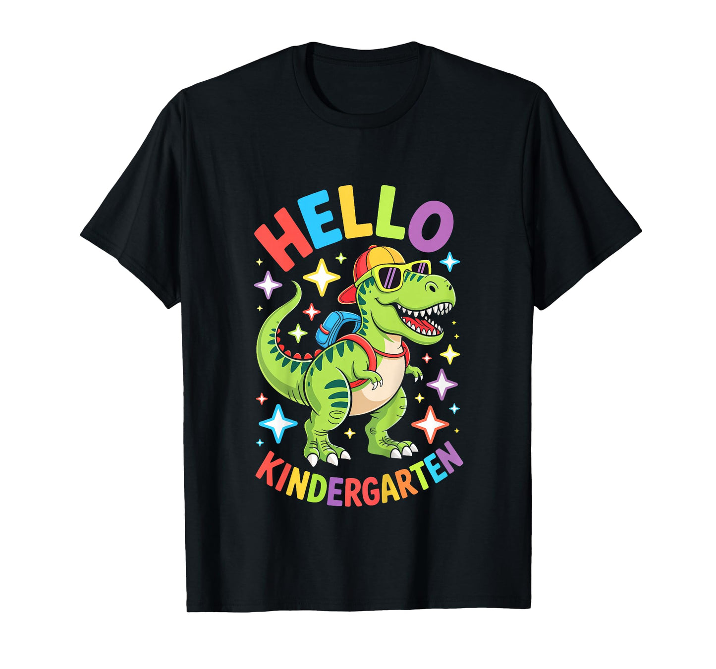 Hello Kindergarten Shirt First Day Of Kindergarten Boy Girl T-Shirt