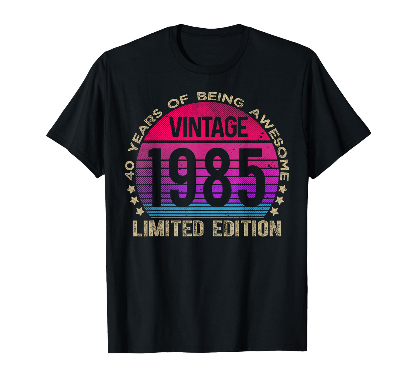 40 Year Old Gifts Limited Edition 40th Birthday Women T-Shirt