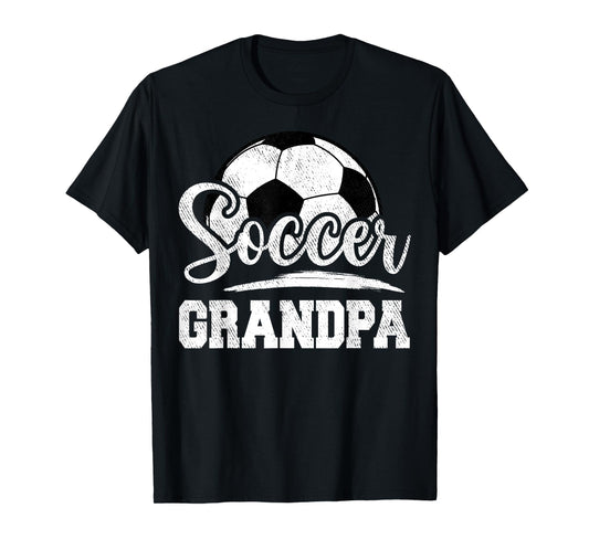 Soccer Grandpa Soccer Player Game Day Father's Day T-Shirt