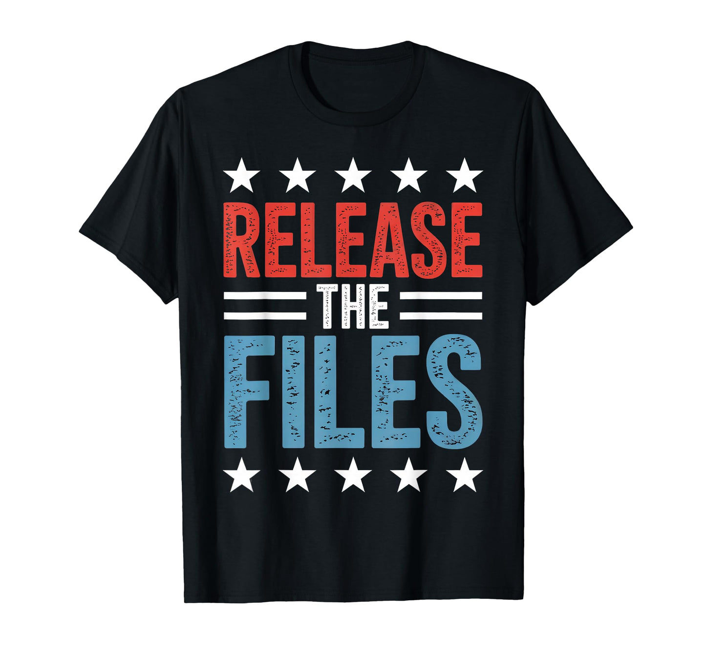Release The Files US Flag Vintage T-Shirt