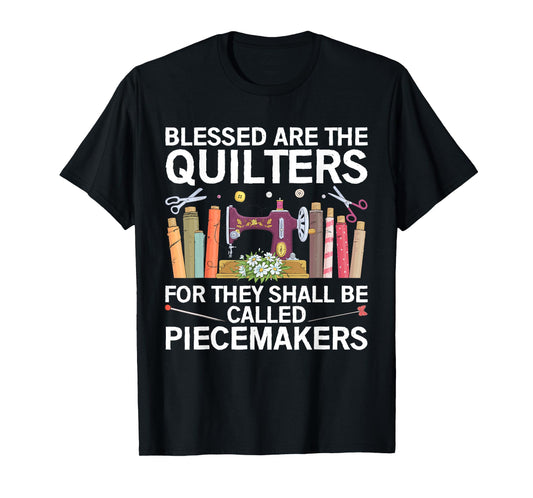 Cute Quilting For Women Grandma Quilters Sewing Piecemaker T-Shirt