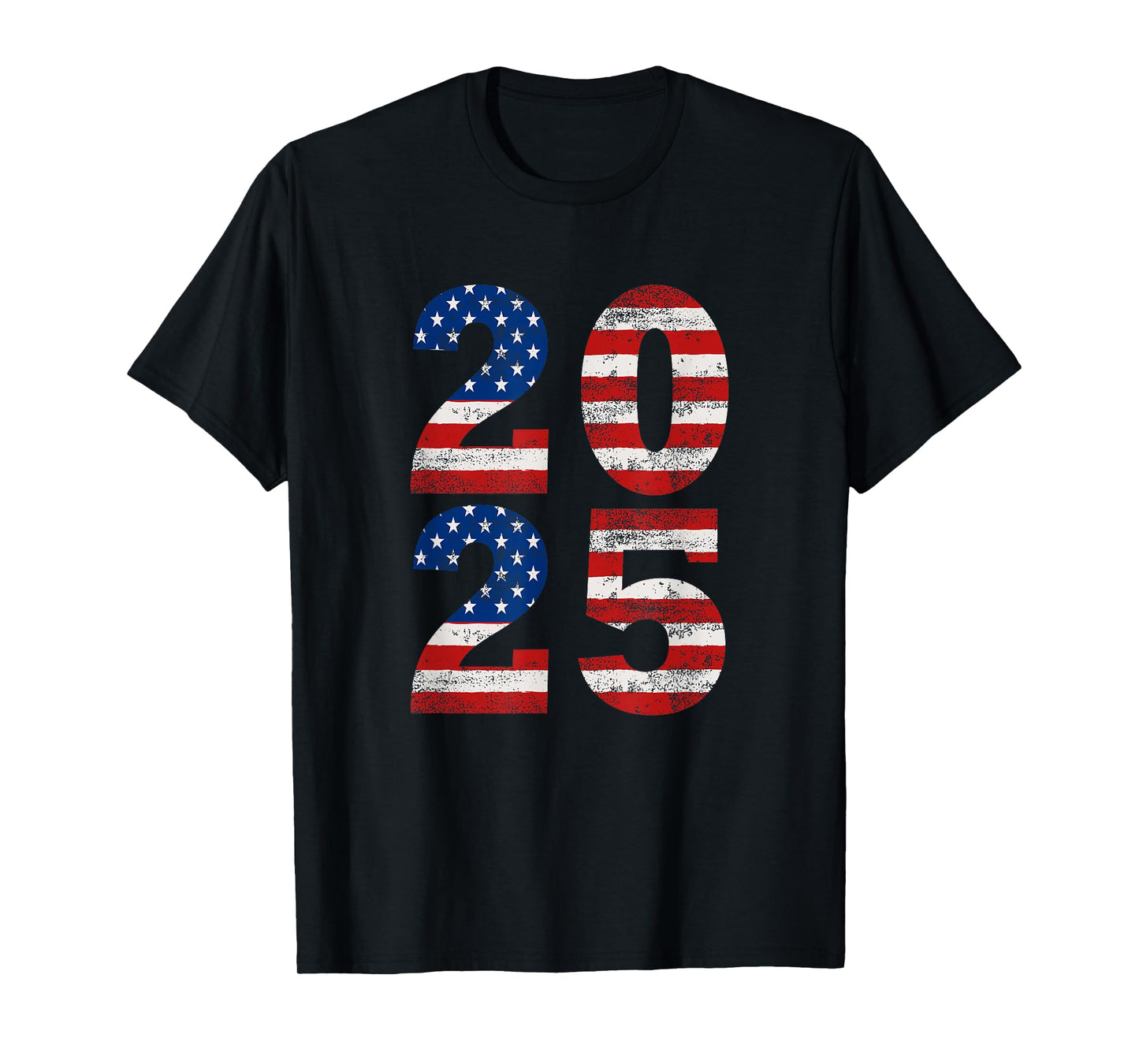 Classic Vintage 2025 American Flag 20 25 T-Shirt