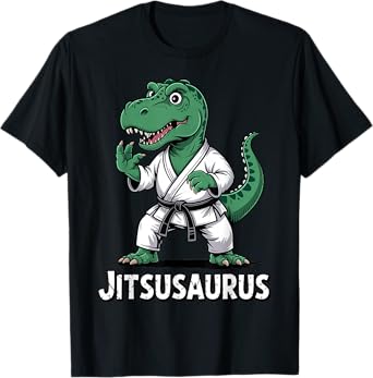 T Rex Jiu Jitsu Brazilian Funny Gifts For Men Women Boy Kids T-Shirt