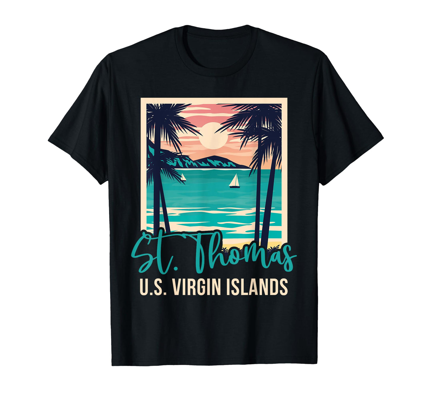 St. Thomas US Virgin Islands Vacation Souvenir T-Shirt
