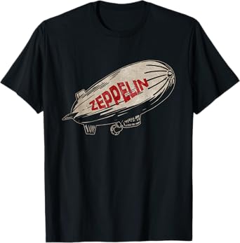 Love Zeppelin Proud Name Personalized Lovers Apparel Airship T-Shirt