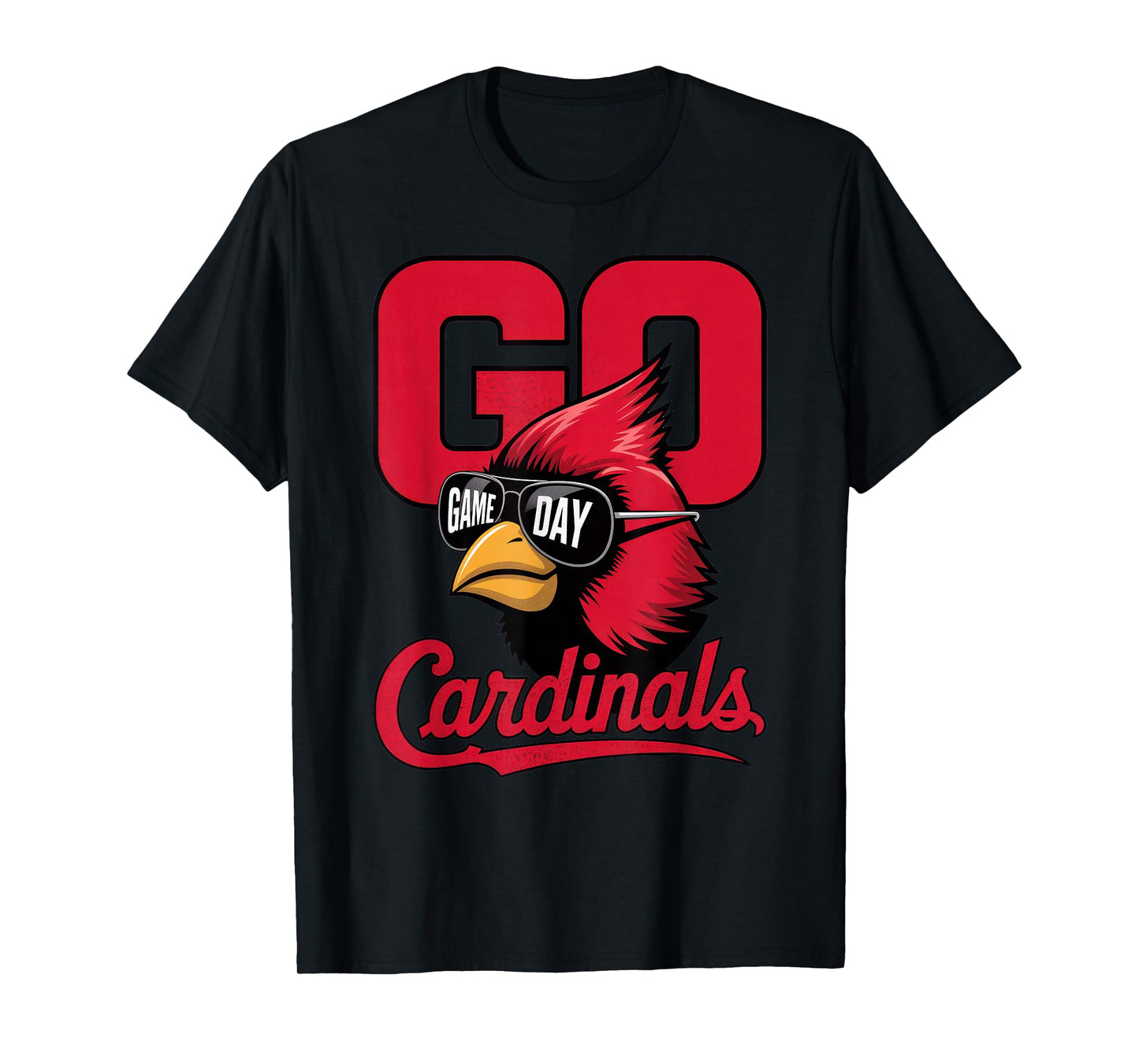 Retro Go Cardinals Game Day Gifts for Men Women Kid Boy Girl T-Shirt