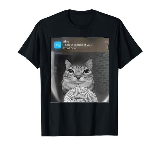 Ring Cat with Motion Meme T-Shirt