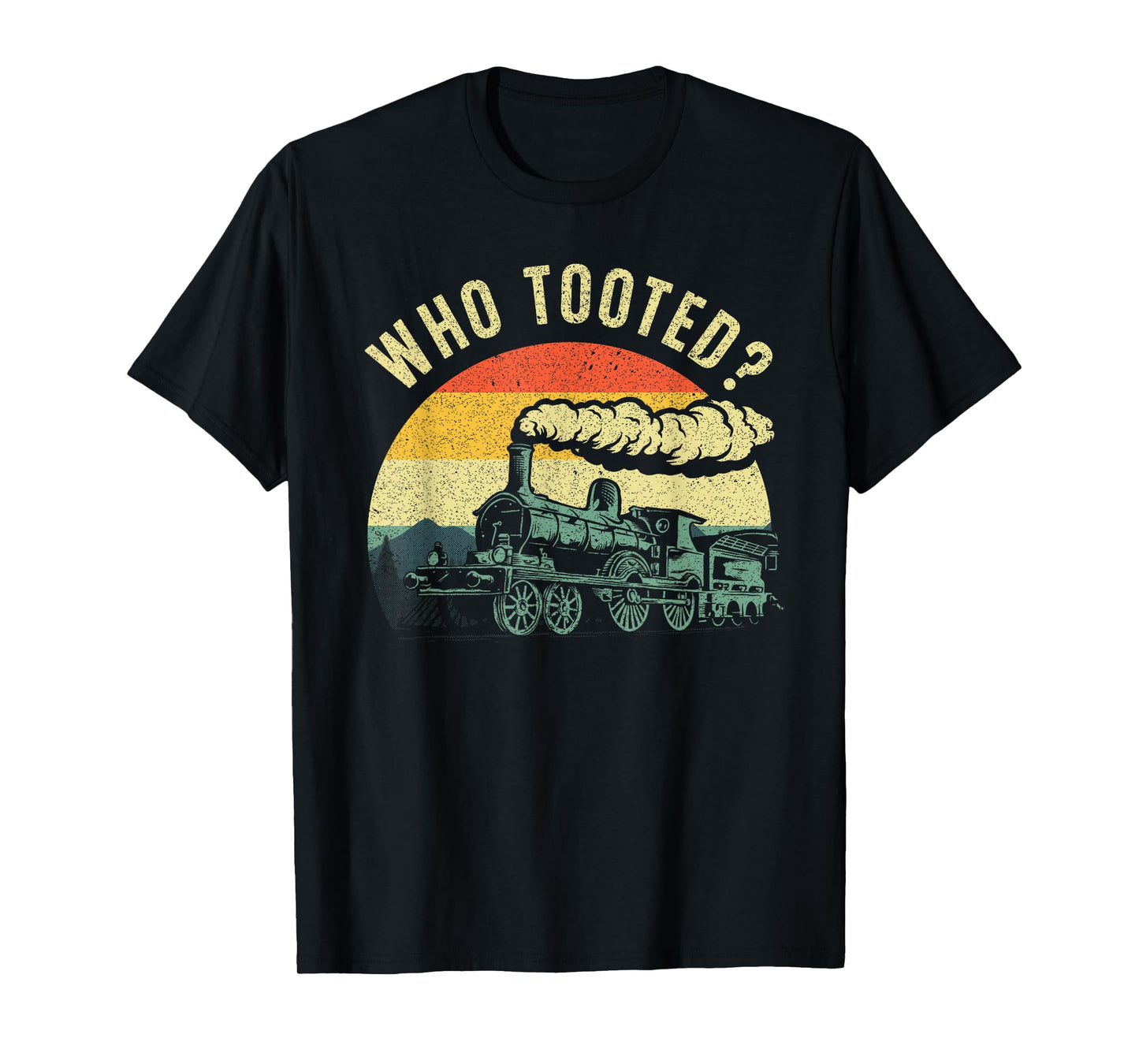 Cute Train Art For Men Women Train Collector Railroad Lover T-Shirt