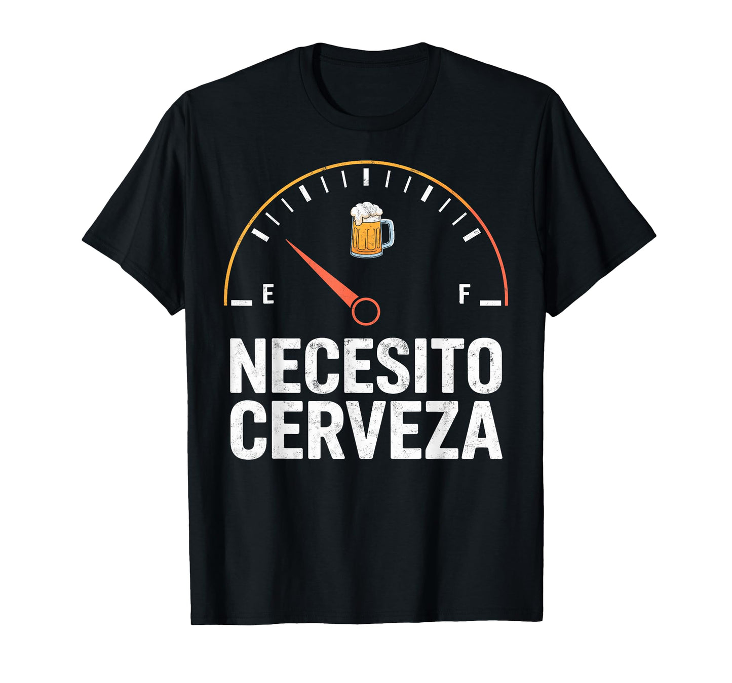 Need Beer Necesito Cerveza Spanish Beer Joke Drinking Party T-Shirt