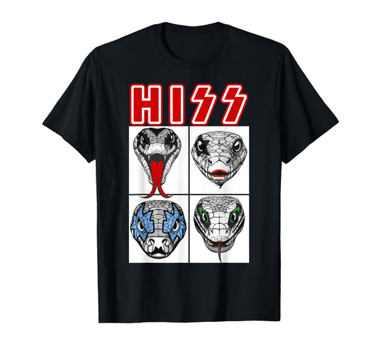 Cool Retro Snakes Hiss Men Kids Women Funny Snake T-Shirt