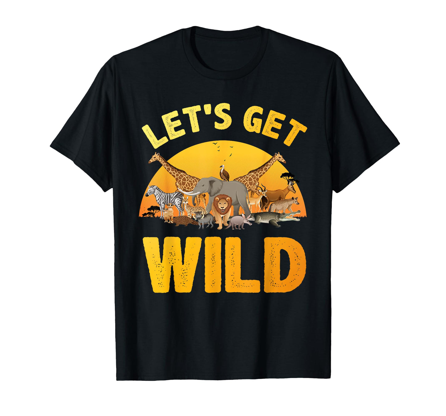 Funny Safari Costume For Kids Men Women Africa Safari Lover T-Shirt