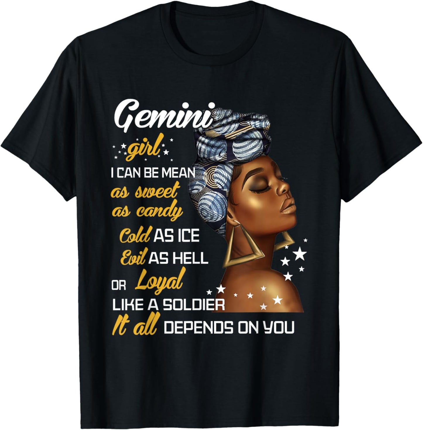 Birthday Gift Gemini Girl May or June Women T-Shirt