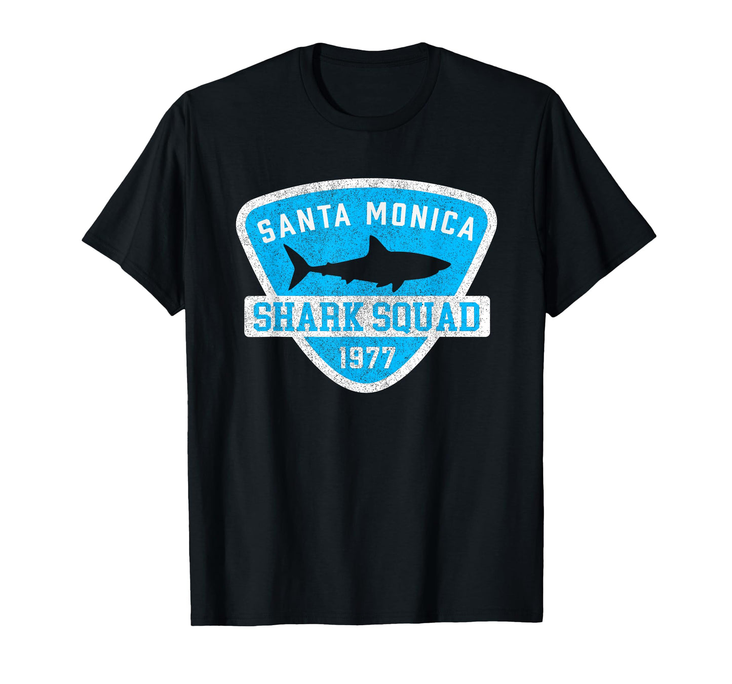 Kids Santa Monica California Shark Souvenir Boys Vintage T-Shirt