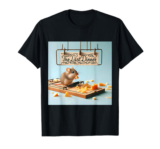 Fantasy Cute Mouse Cheese Mousetrap T-Shirt
