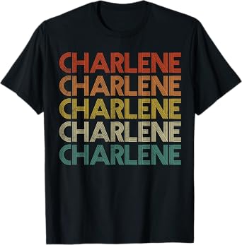 Charlene Retro Vintage T-Shirt