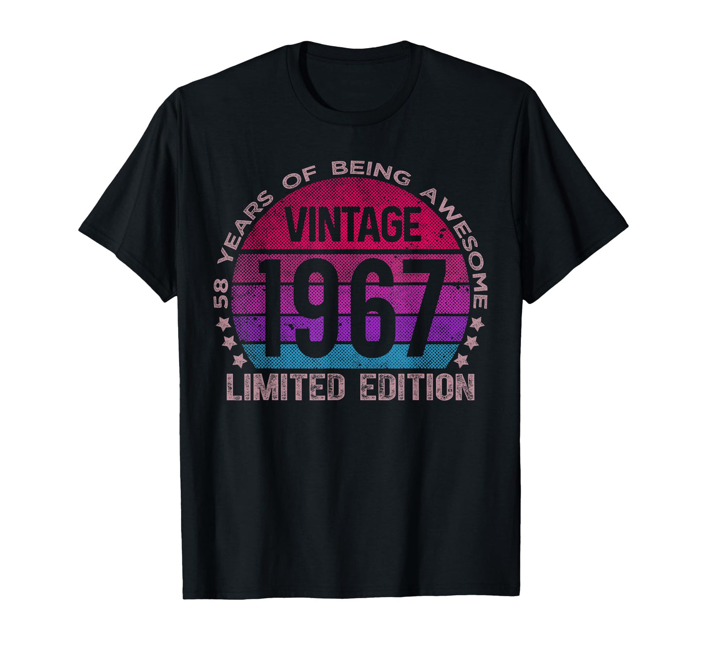 58 Year Old Gifts Limited Edition 58th Birthday Women T-Shirt