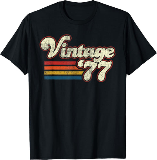 Vintage 1977 46 Birthday T-Shirt