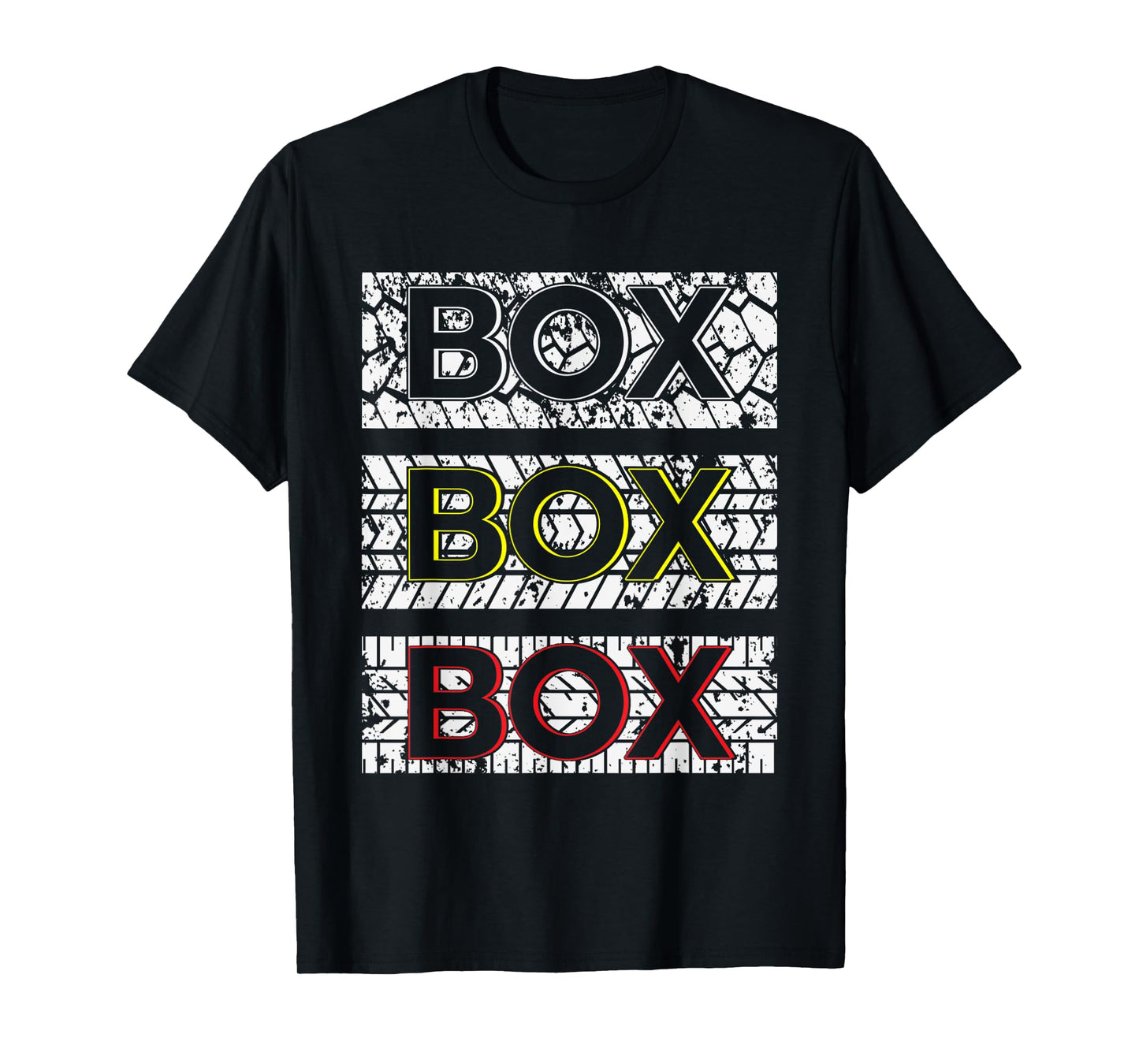 Car tyre for fans Box Box T-Shirt