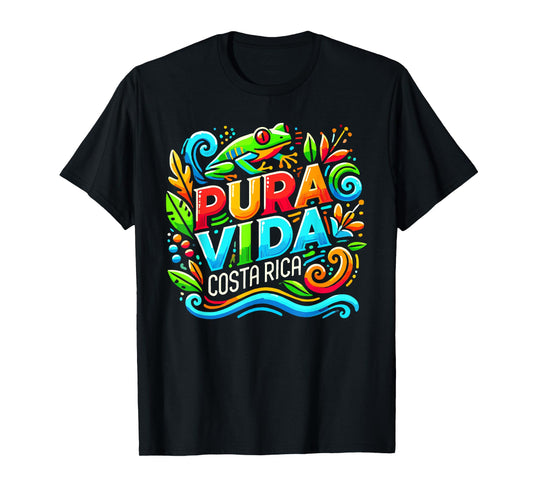 Costa Rica Rain Forest Tree Frog Pura Vida Costa Rica T-Shirt